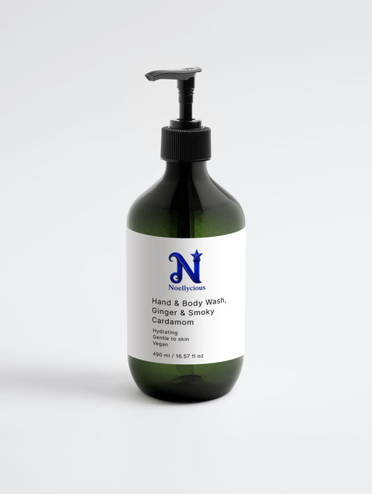 Hand & Body Wash, Ginger & Smoky Cardamom